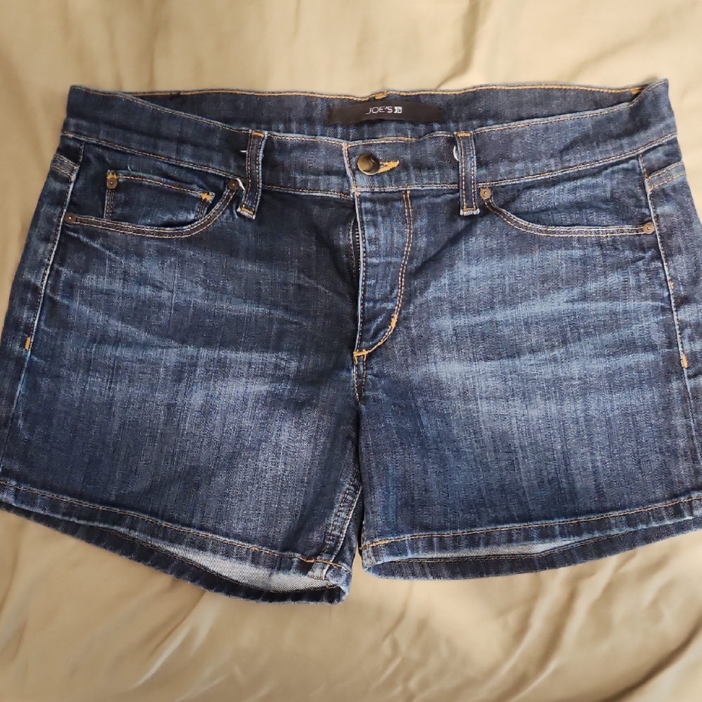 Joe's Jeans Women's Dark Blue Jean Shorts
